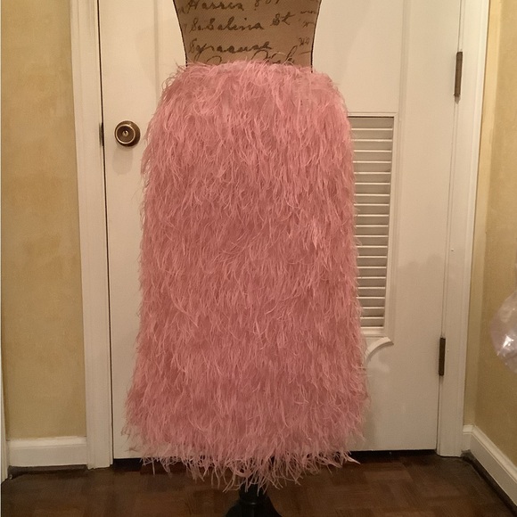 Anessa Scott organza fringe midi skirt. - Picture 3 of 5